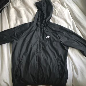 Nike Black Windbreaker